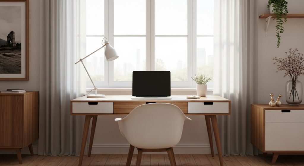 整った部屋での朝活